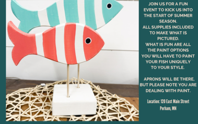 Fish Decor Painting Class!