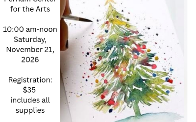 Watercolor Christmas Cards Class
